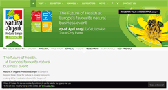 Desktop Screenshot of naturalproducts.co.uk